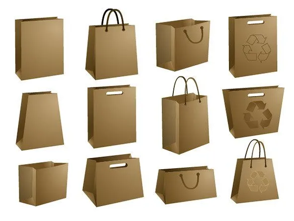 Paper bags and food paper bags bonded with paper-bag adhesives