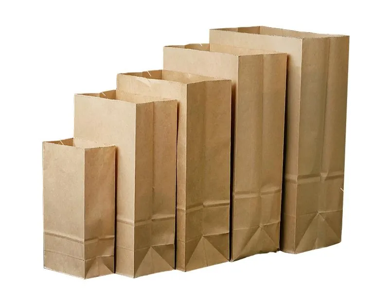 Paper bags and food paper bags bonded with paper-bag adhesives