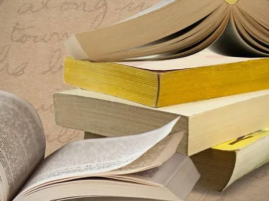 Hardcover books, paperback books and printed brochures