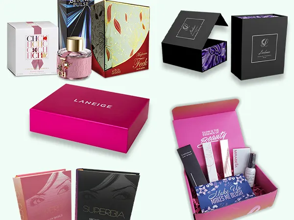 Printed folding cartons for pharmaceutical, cosmetic, food and paperboard packaging