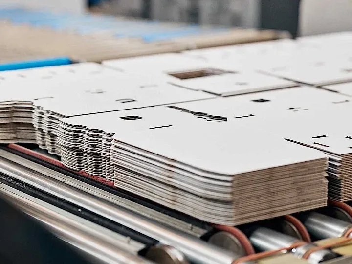 Printed folding cartons for pharmaceutical, cosmetic, food and paperboard packaging